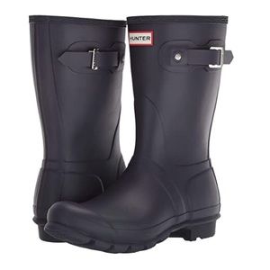 black short hunter boots sale